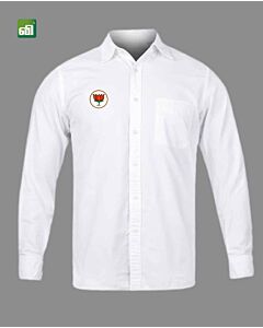 Premium Quality BJP Embroidery White Shirt For Men